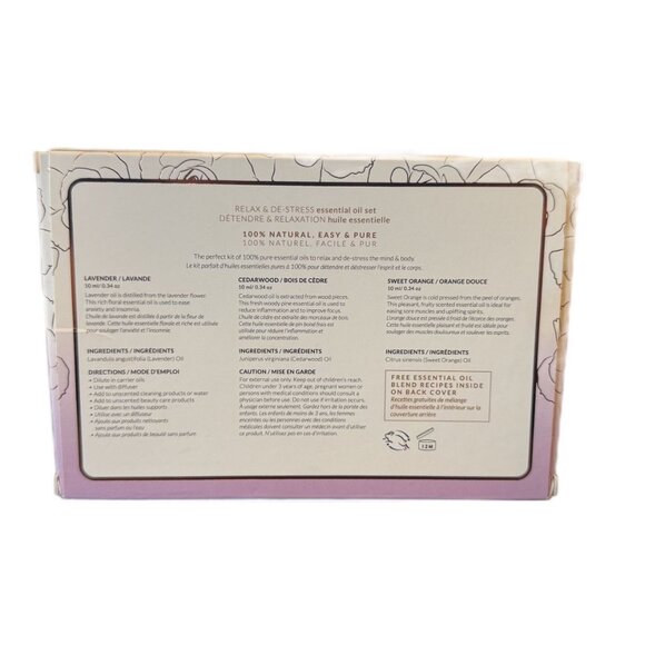 Scentuals Natural & Organic Skincare Relax & De-Stress Set - 3 Essential Oils - Picture 2 of 5